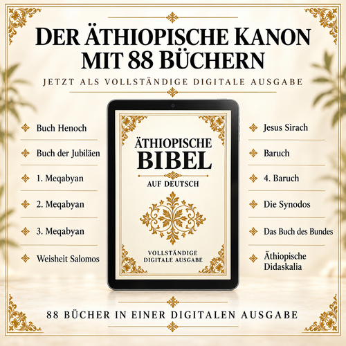 Die Äthiopische Bibel – 88 Bücher Digitale Ausgabe