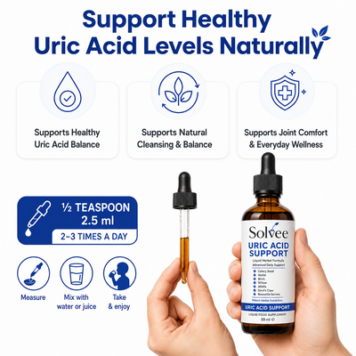 Solvee Uric Acid Balance Drops