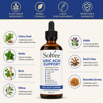 Solvee Uric Acid Balance Drops