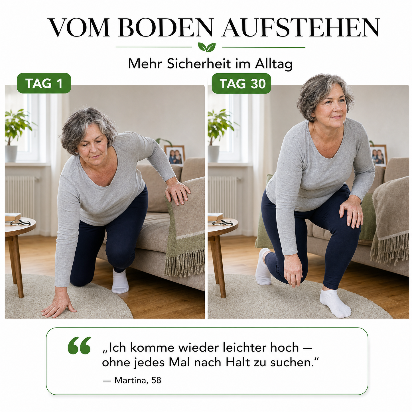 Neue Stärke in den Wechseljahren
