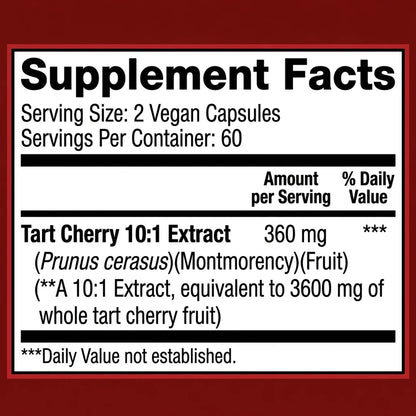 Active Recovery Tart Cherry Extract
